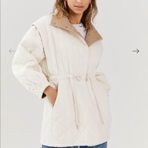 Something Navy Daphne Quilted Jacket